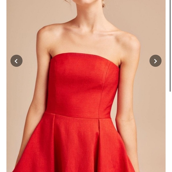 Cameo Collective Red Making Waves Dress size Small - Picture 5 of 13